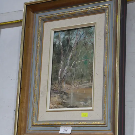 Oil painting, R Todonai