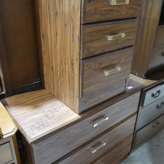 Lowboy and bedside drawers