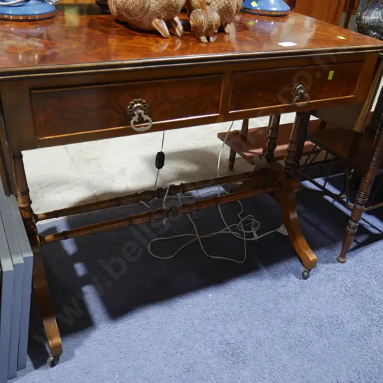 Dropside mahogany table