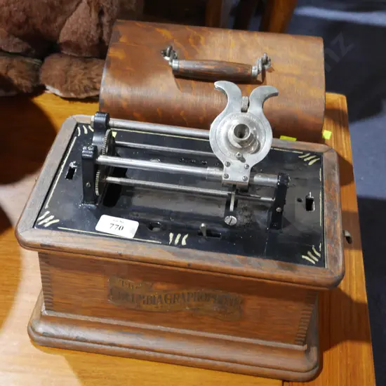 Cylinder record player