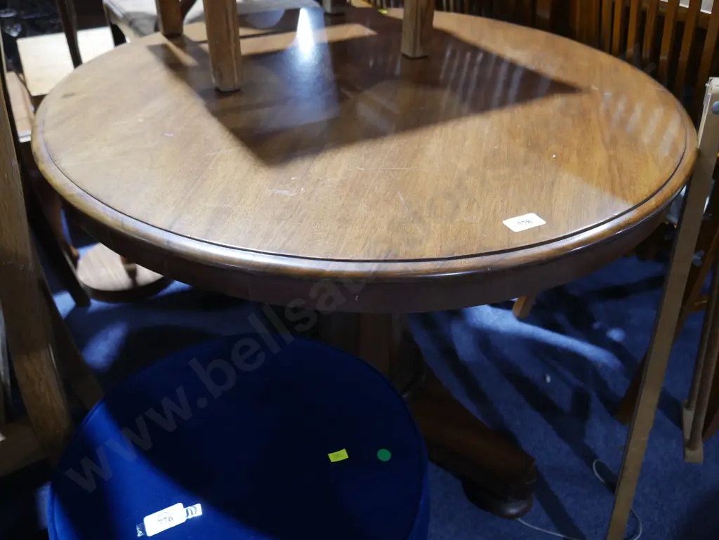 Round Wooden table Image 1++