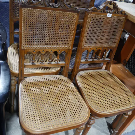 4 Bergere chairs