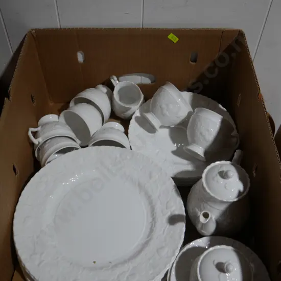White dinnerware