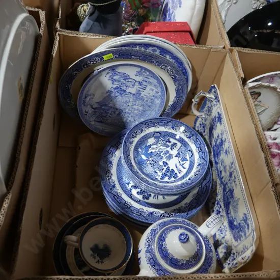 Blue and white china