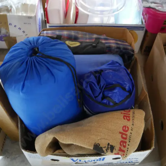 Sleeping bag etc