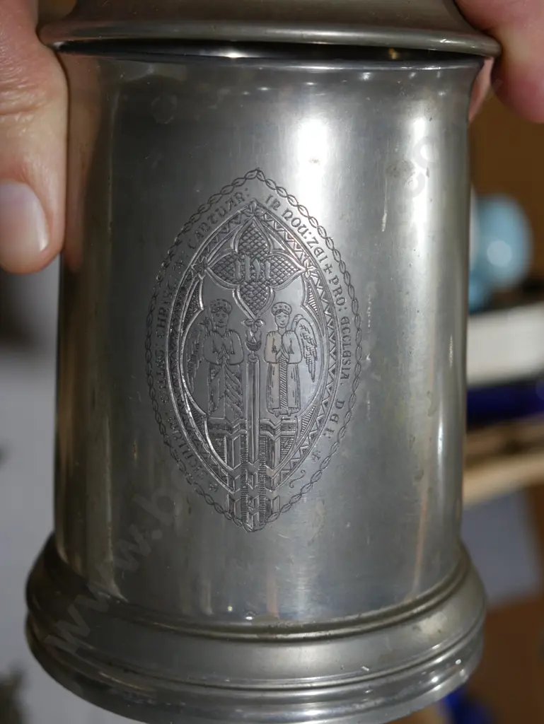 Lidded steins from Christ College Image 1++