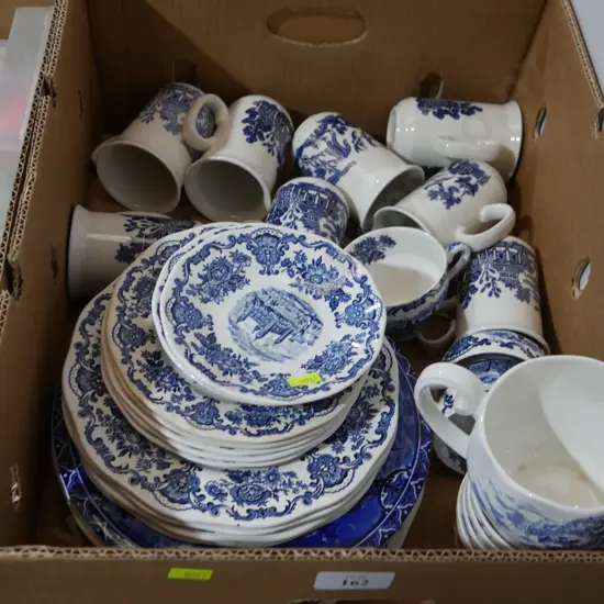 Blue and white china