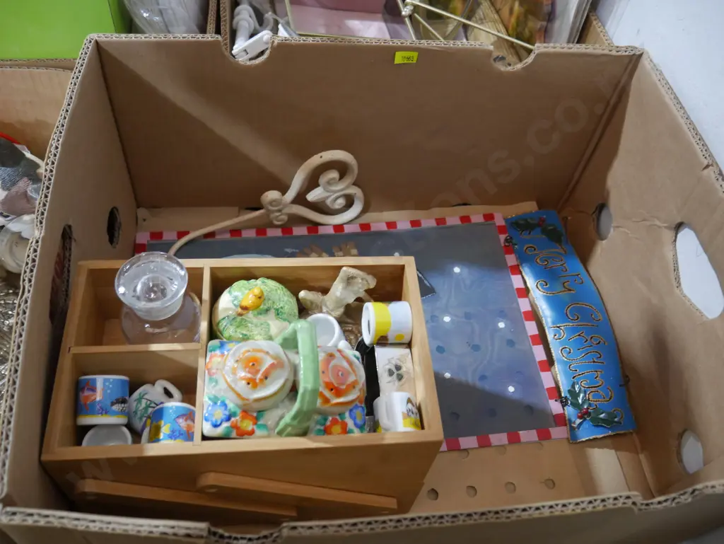 Wooden box etc Image 1++