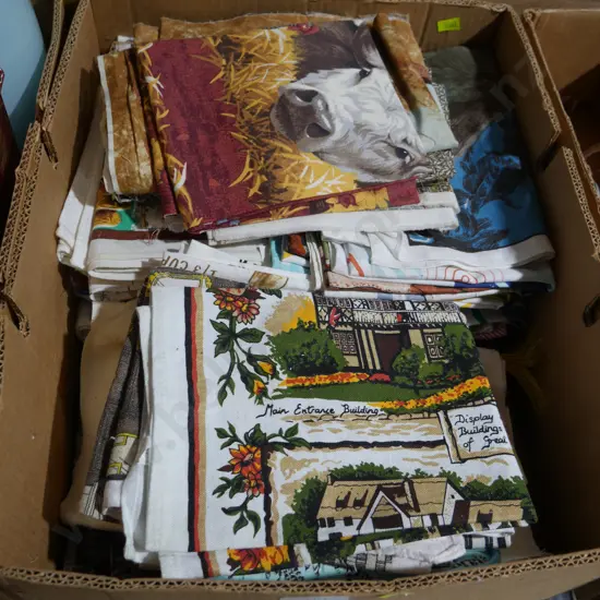 Advertising tea towels