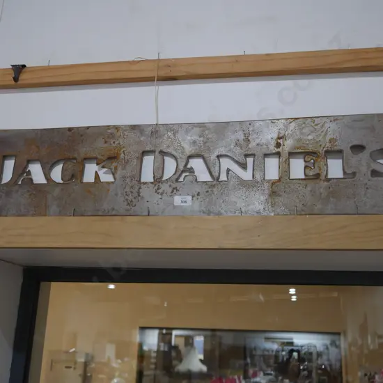 Jack Daniels metal sign