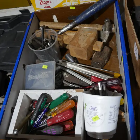 Assorted workshop tools