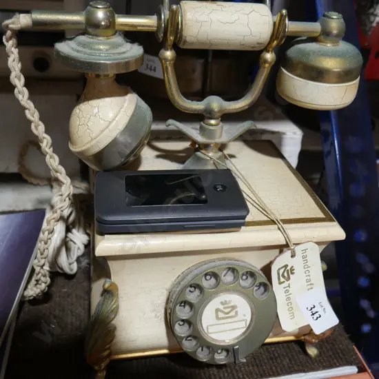 Vintage telecom dial phone