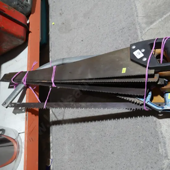 Assorted saws