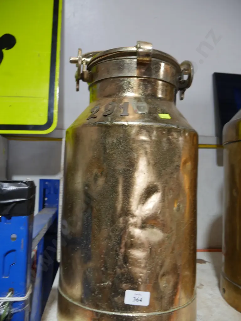 Brass milk can Image 1++