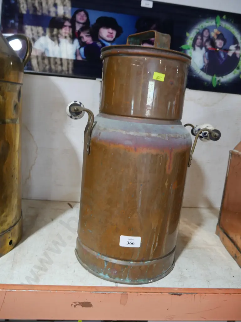 Copper milk can Image 1++