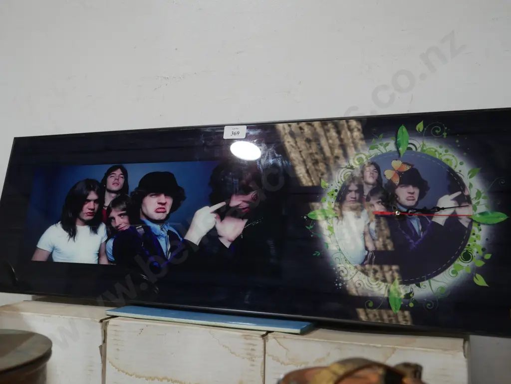 ACDC picture wall clock Image 1++