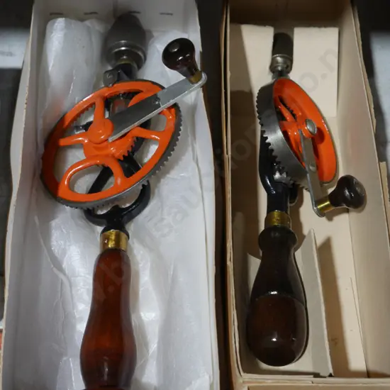 Vintage hand drills