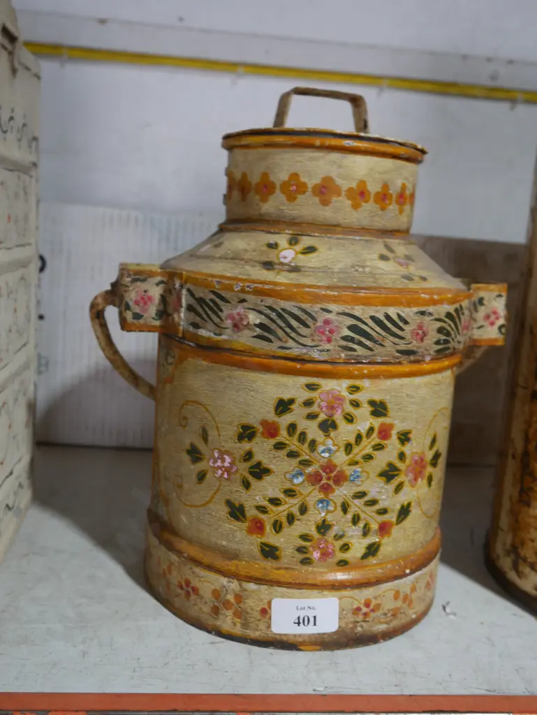 Painted milk can Image 1++