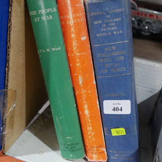 War history books New Zealand