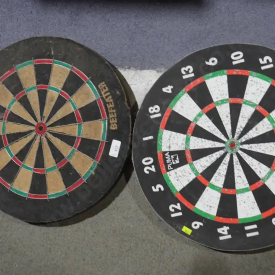 2 dart boards