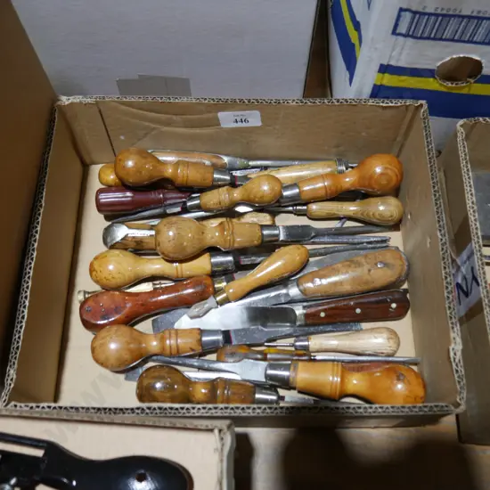 Assorted chisels