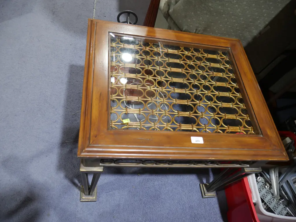 Glass top coffee table Image 1++