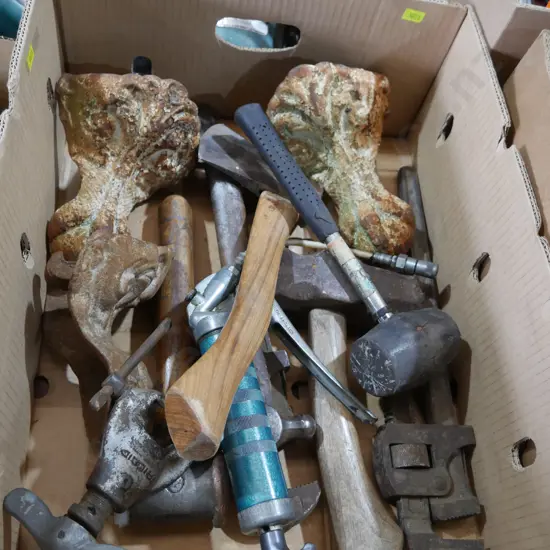 Hammers, axe etc