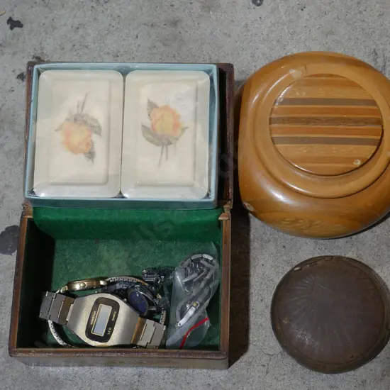 Trinket pot watches etc