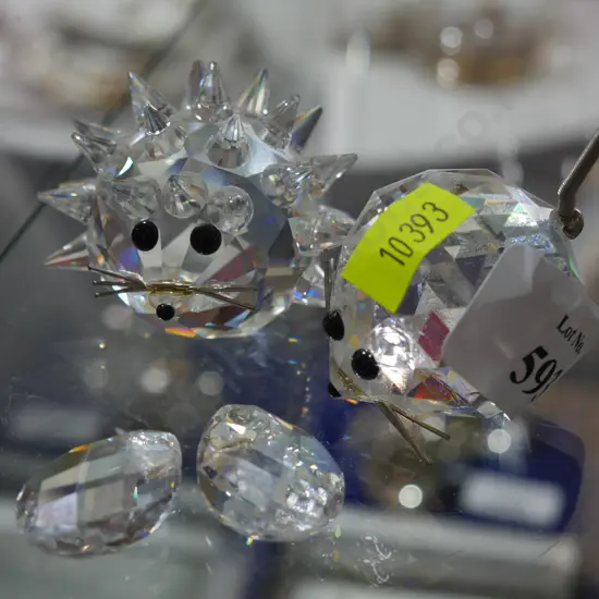 Swarovski crystal animals