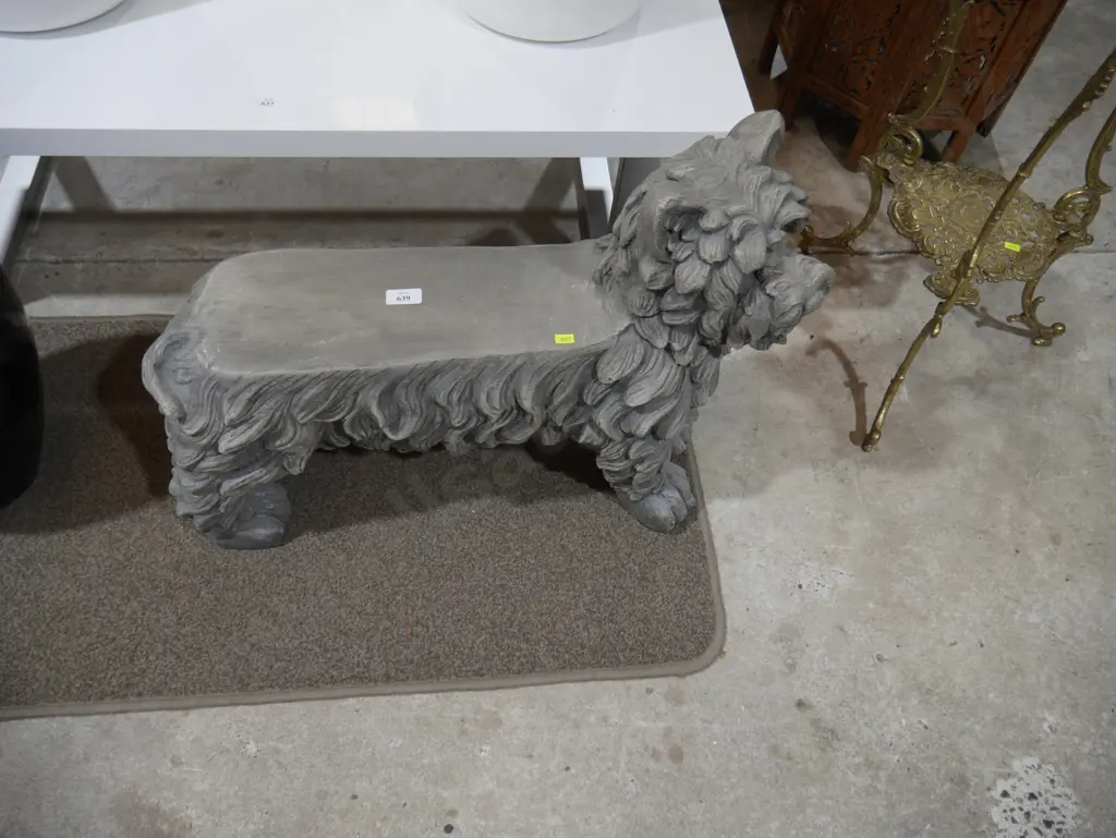 Scotty terrier bench Image 1++