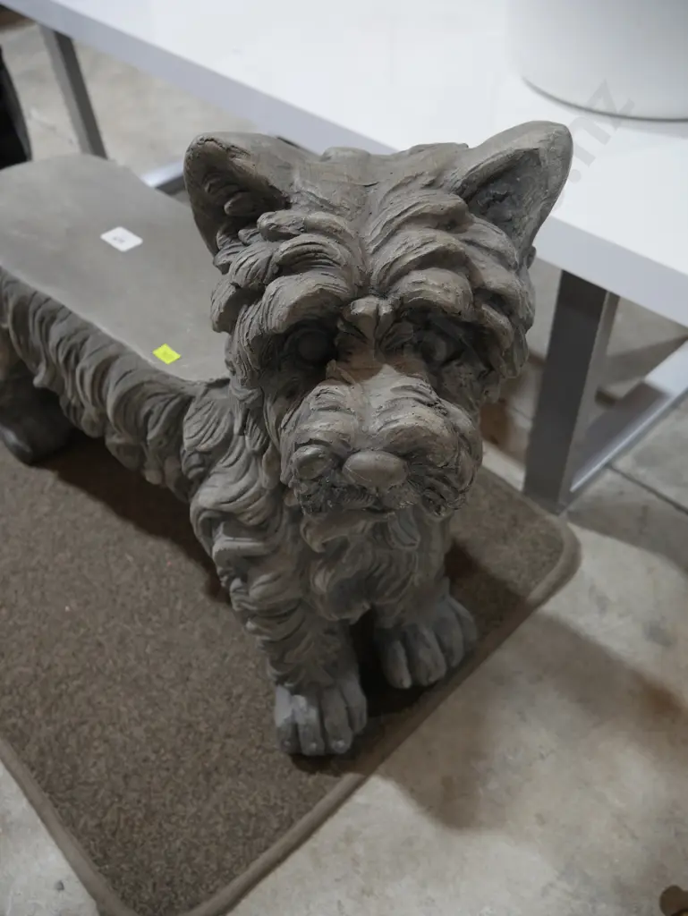 Scotty terrier bench Image 1++
