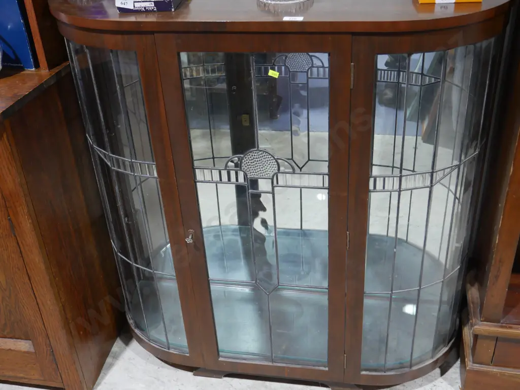 Leadlight display cabinet Image 1++