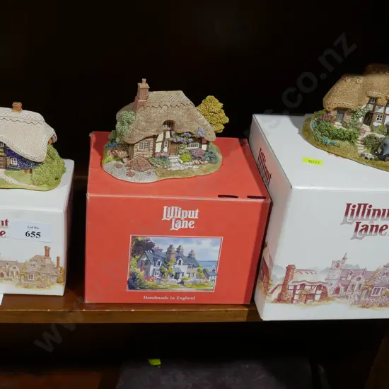 3 Lilliput lane houses