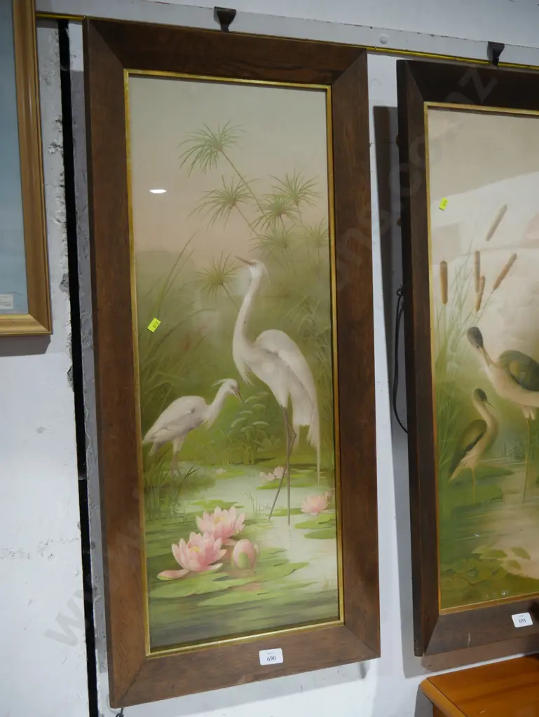 Framed Herron picture Image 1++