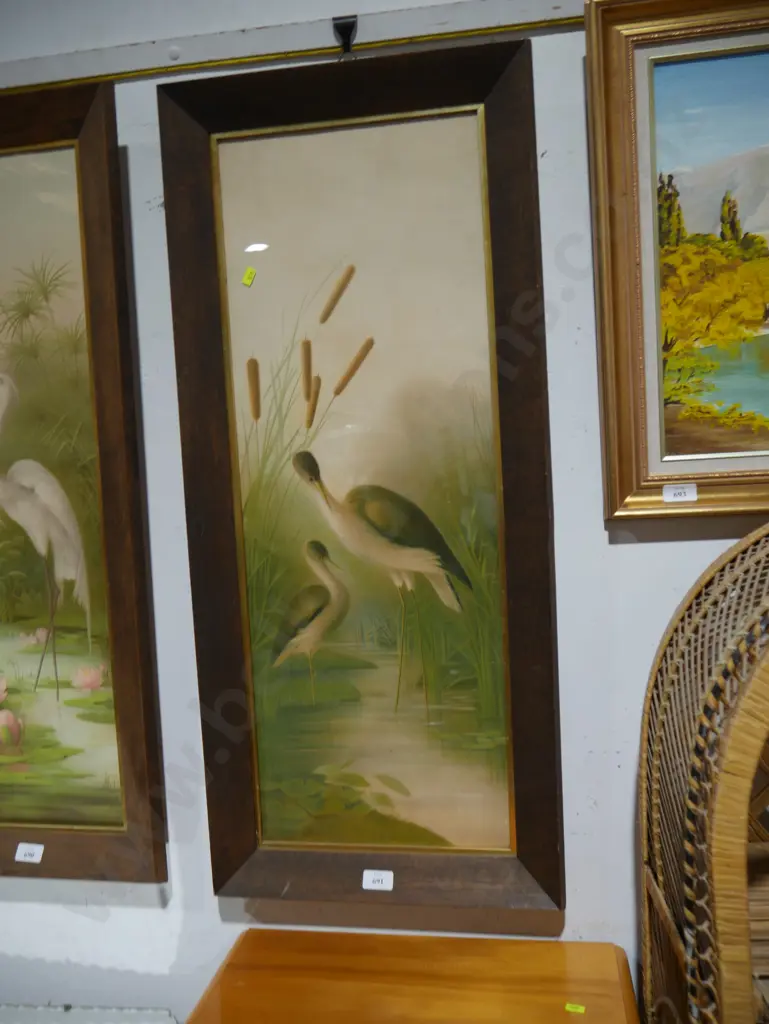 Framed Herron picture Image 1++