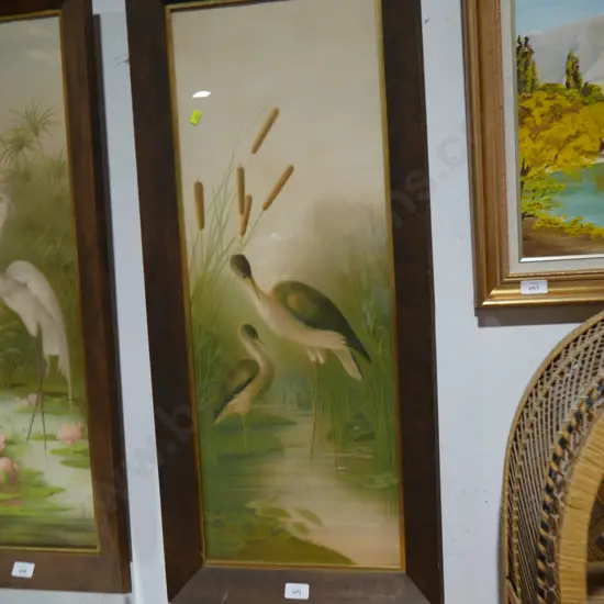 Framed Herron picture