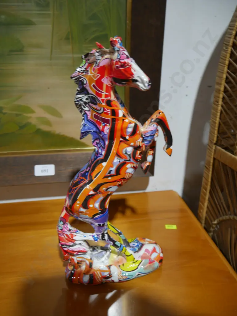 Multi-coloured horse Image 1++