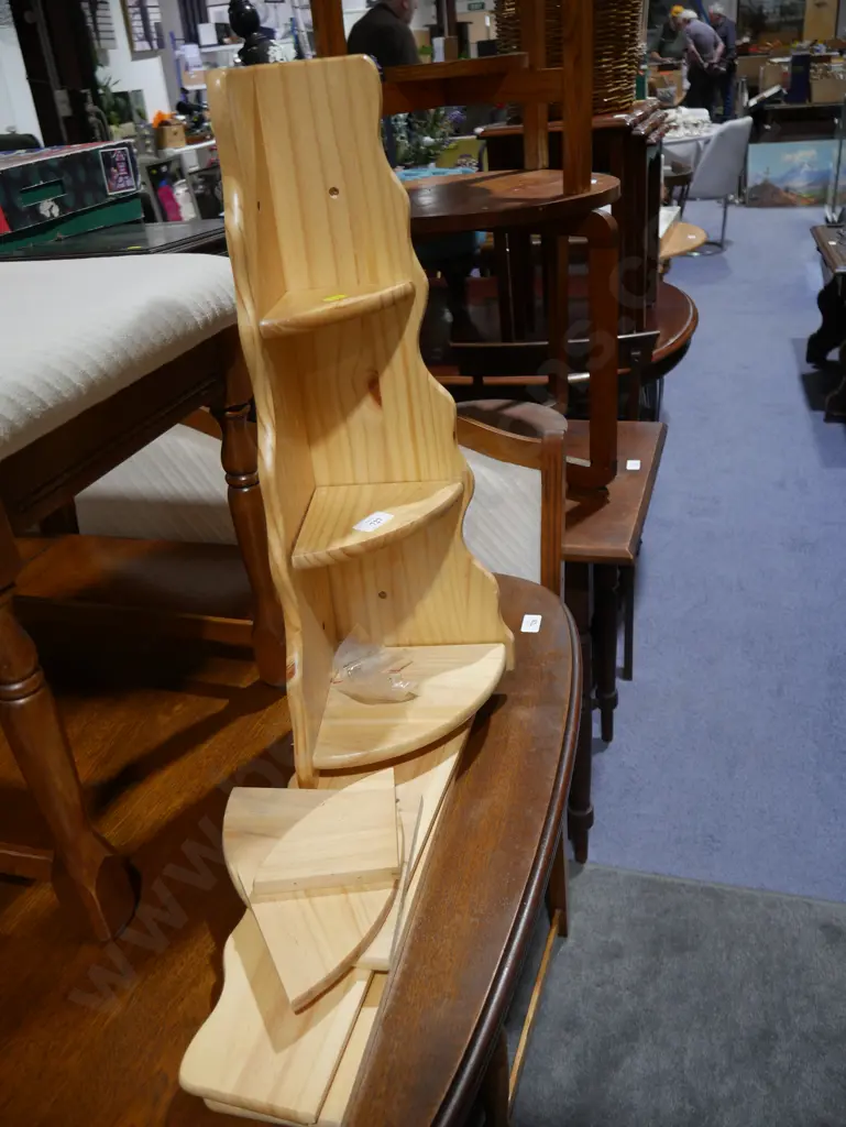 2 to be assembled corner whatnot Image 1++