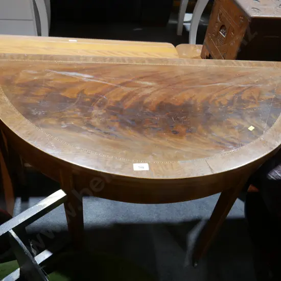 Victorian games table