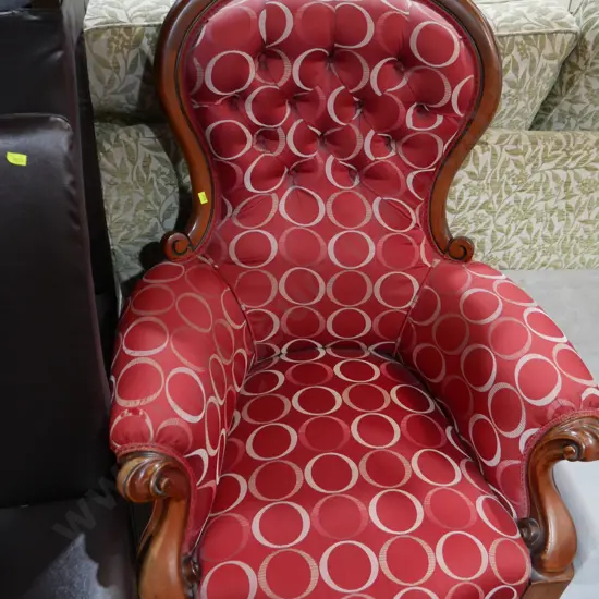 Victorian gents chair