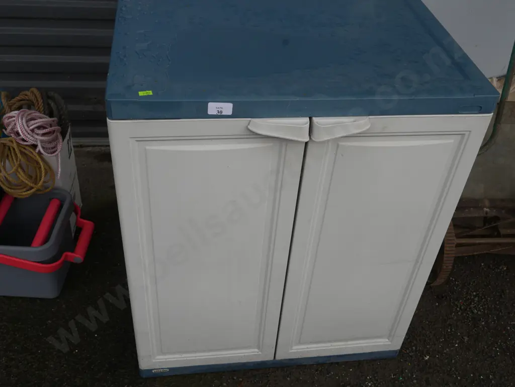 Plastic storage cupboard Image 1++