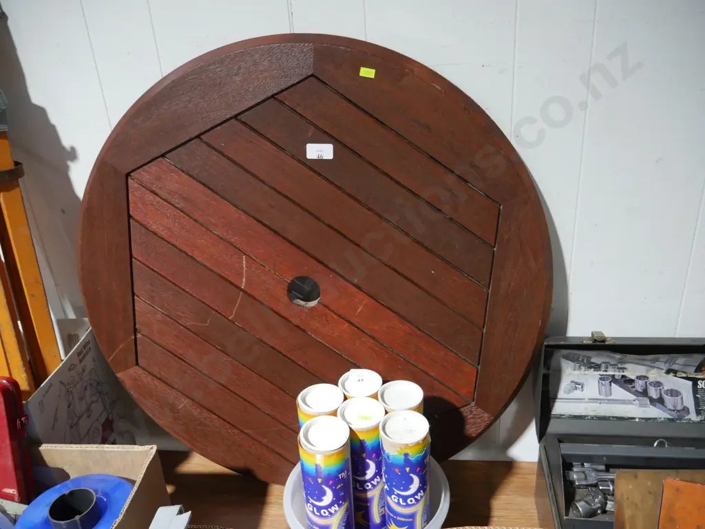 Wooden lazy susan Image 1++