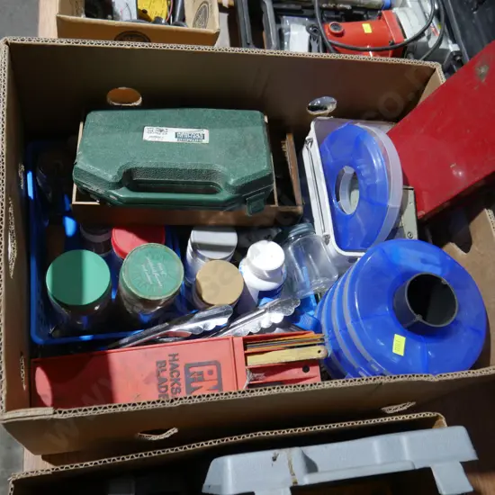 Box of tool sundries