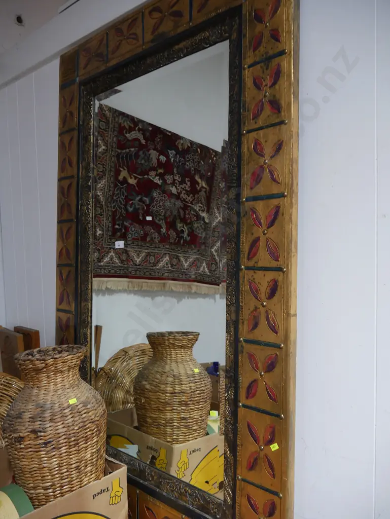 Large bevelled edge mirror Image 1++