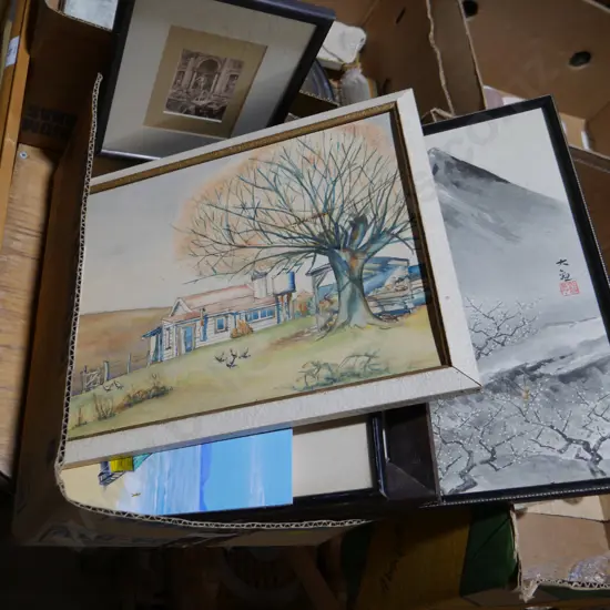 Box of artworks