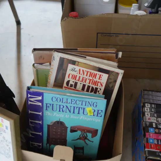 Antiques, furniture guide books