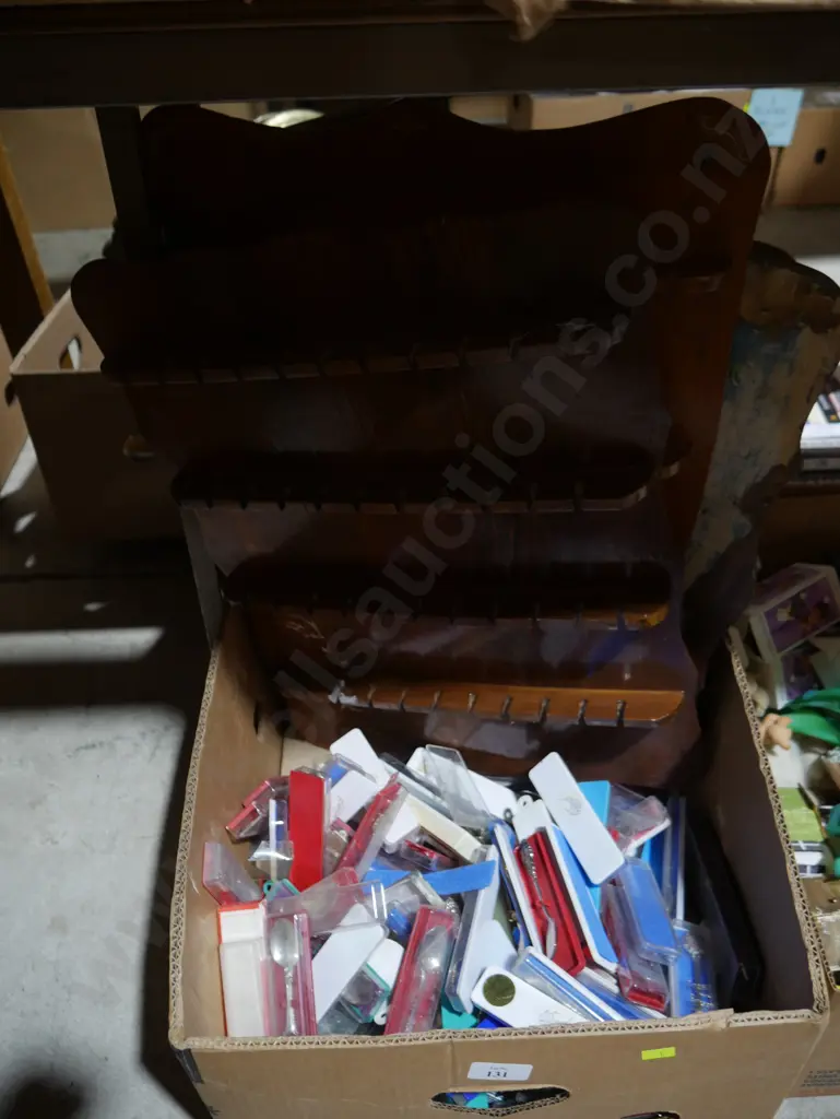 Souvenir spoons and racks Image 1++