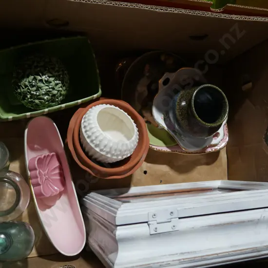 Glass bottles,china etc