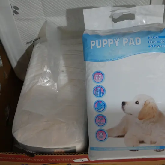 Puppy toilet training pads etc