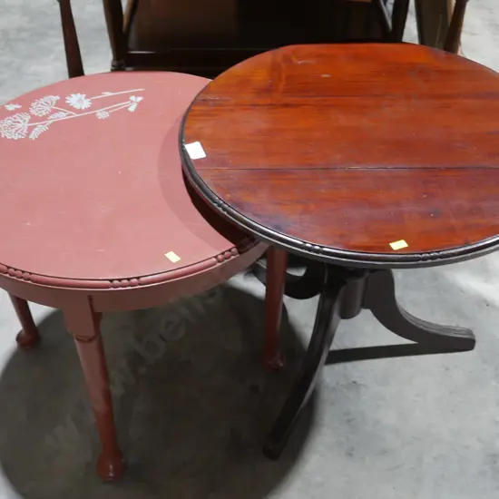Two occasional tables